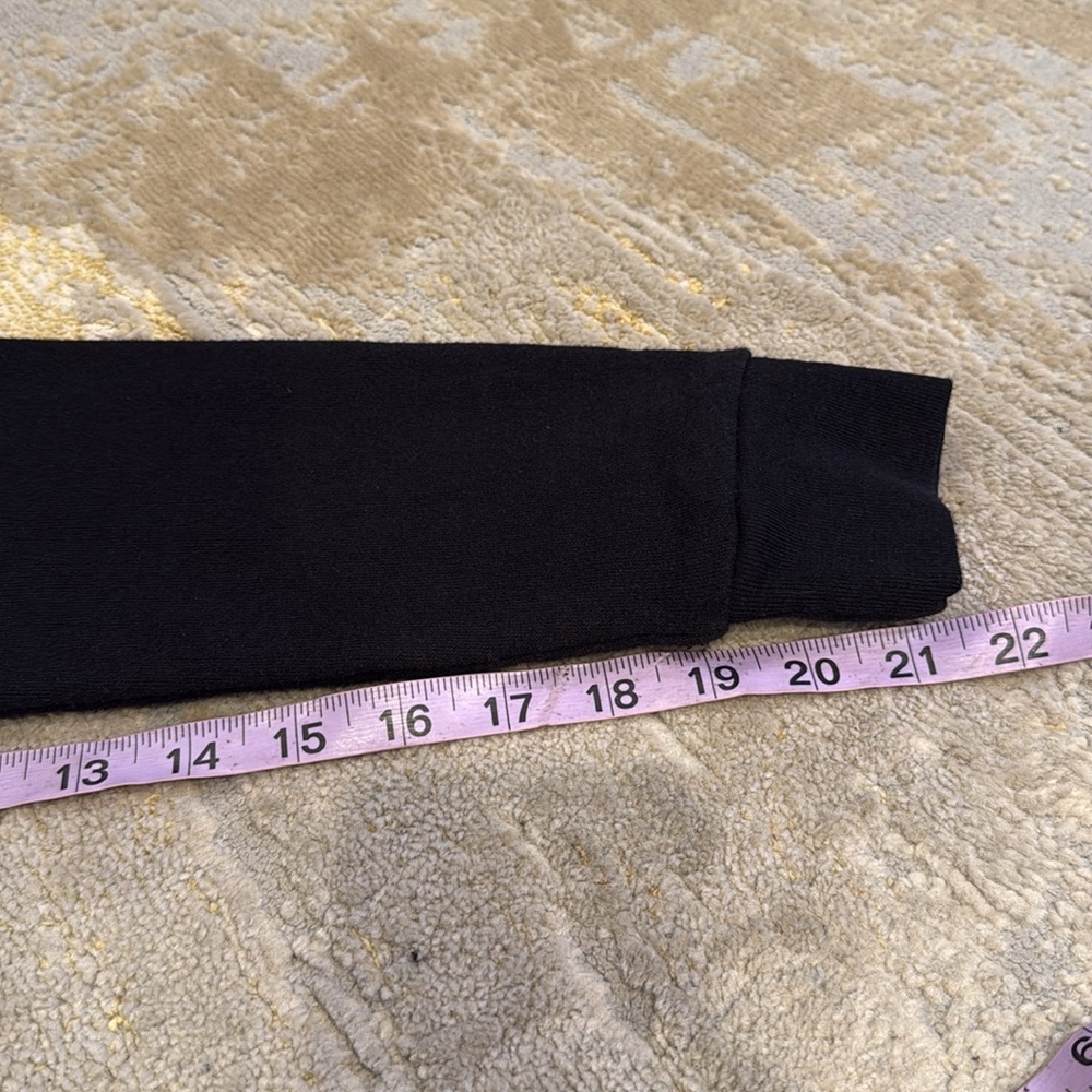 Bow & Drape + Spanx Failure Is Not Trying Black Sequin  Sweatshirt Size medium - Picture 7 of 7